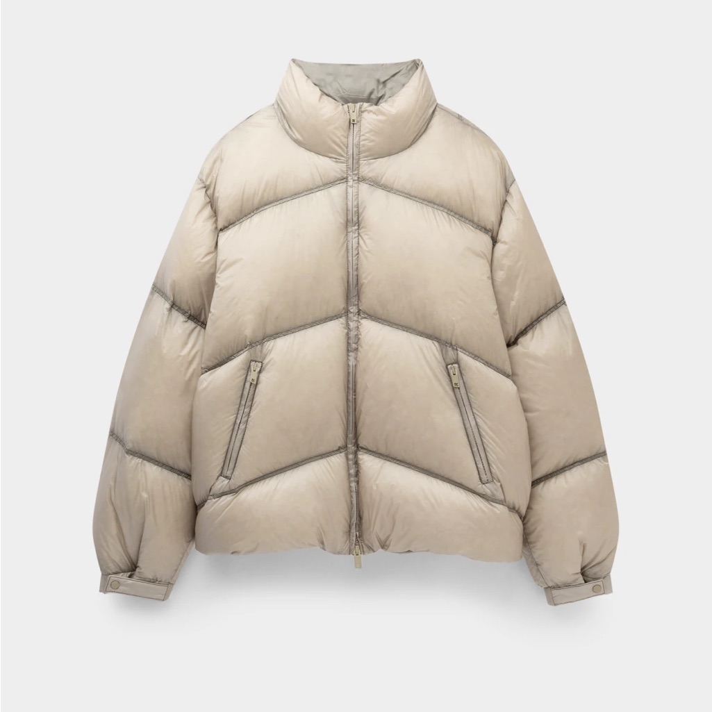 Represent Washed Puffer Down Jacket